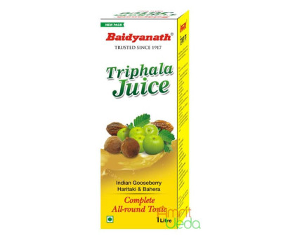 Triphala ジュース Baidyanath, 1 litre