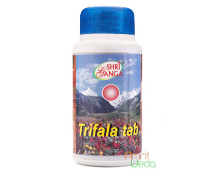 Triphala Shri Ganga, 200 錠剤 - 85 グラム