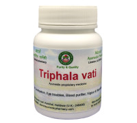 Triphala vati, 60 錠剤 - 31 グラム