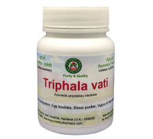 Triphala vati, 100 グラム ~ 200 錠剤