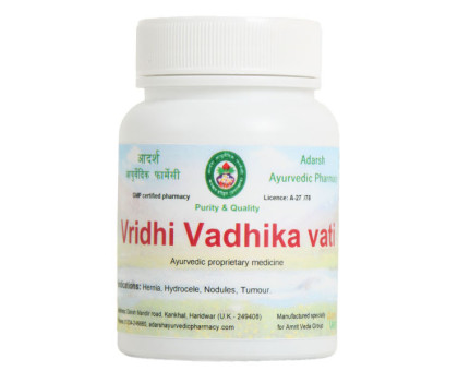 Vridhi Vadhika vati Adarsh Ayurvedic, 40 グラム ~ 130 錠剤