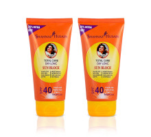 Total Care Day Long Sun Block 80g + 20g Free (Spf-40) X Pack of Two
