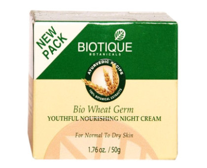 Bio Wheat Germ cream Biotique, 50 グラム