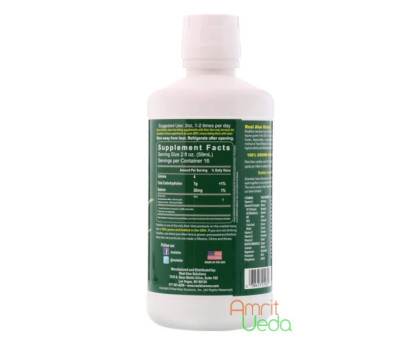 Aloe vera ジュース Real Aloe Solutions, 960 ml