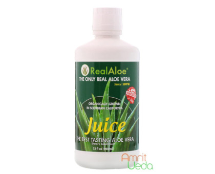 Aloe vera ジュース Real Aloe Solutions, 960 ml