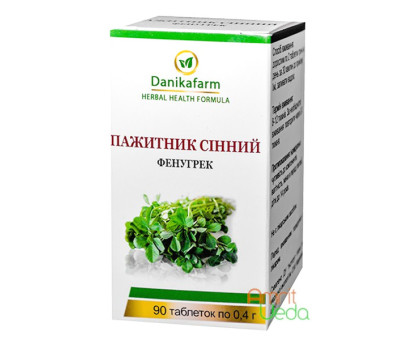 Fenugreek Danikafarm, 90 錠剤