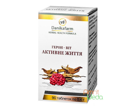 Heron-Vit Active life Danikafarm, 90 錠剤