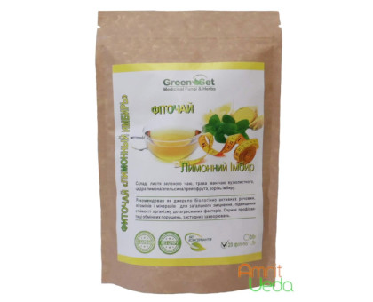 Herbal お茶 Lemon ginger Danikafarm, 20 お茶 bags