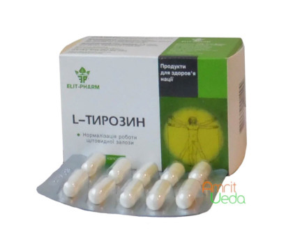 L-Tyrosine Elite-Pharm, 50 カプセル