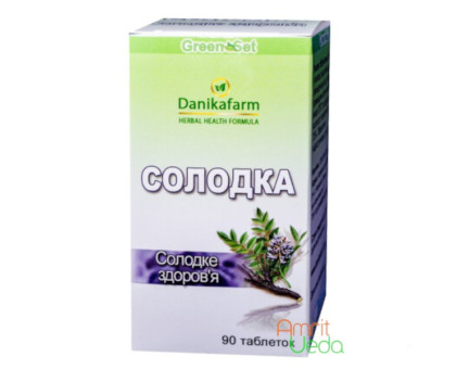 Licorice root Danikafarm, 90 錠剤