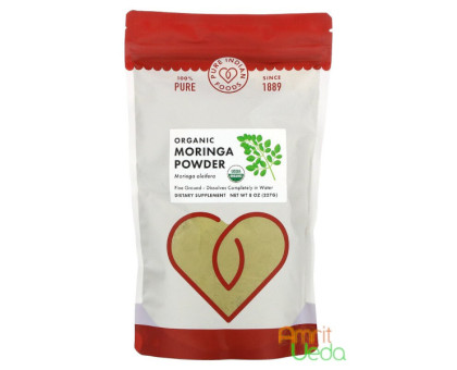 Moringa 粉末 Pure Indian Foods, 227 グラム