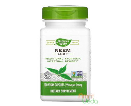 Neem Nature's Way, 100 カプセル