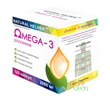 Omega 3 herbal, 120 カプセル