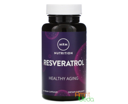 Resveratrol MRM Nutrition, 60 カプセル