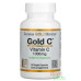 Vitamin C Gold Buffered 750 mg California Gold Nutrition, 60 カプセル