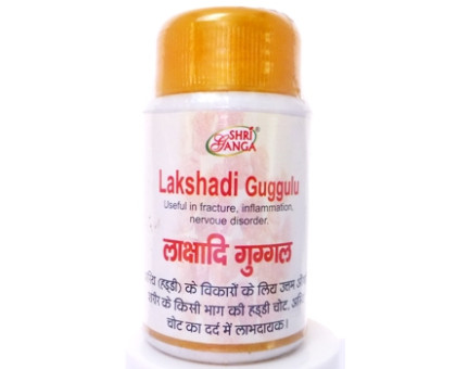 Lakshadi Guggul Shri Ganga, 50 グラム - 100 錠剤 - 100 錠剤