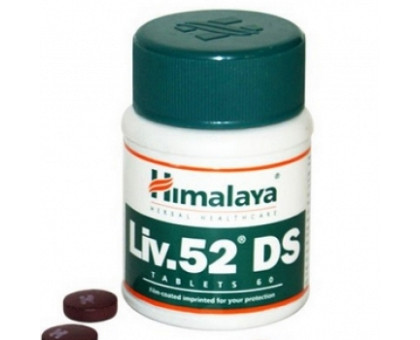 Liv.52 DS Himalaya, 60 錠剤