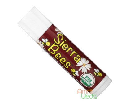 Lip balm Black cherry Sierra Bees, 4 grams