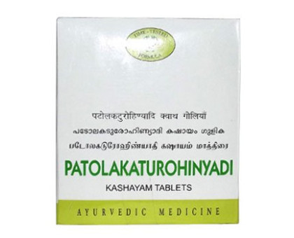 Patolakaturohinyadi AVN Ayurveda, 2x10 錠剤