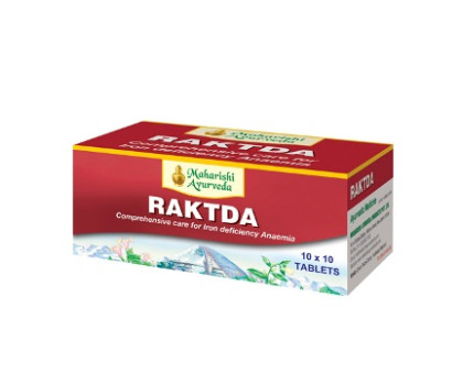 Raktda Maharishi Ayurveda, 100 錠剤