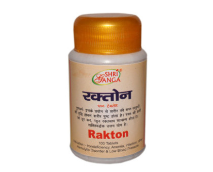 Rakton Shri Ganga, 100 錠剤