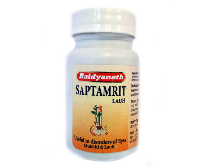 Saptamrit Lauh Baidyanath, 40 錠剤