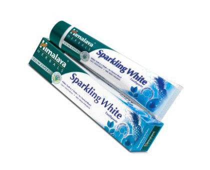 Toothpaste Sparkling white Himalaya, 80 グラム