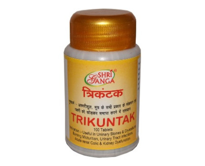 Trikuntak Shri Ganga, 100 錠剤