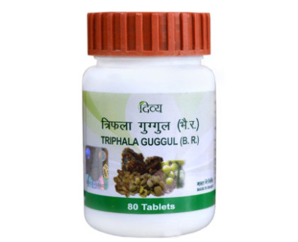 Triphala Guggul Patanjali, 80 錠剤 - 40 グラム